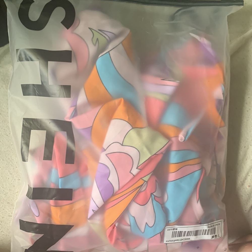 SHEIN Backless Criss Halter Top & Drawstring Skirt - Picture 5 of 5